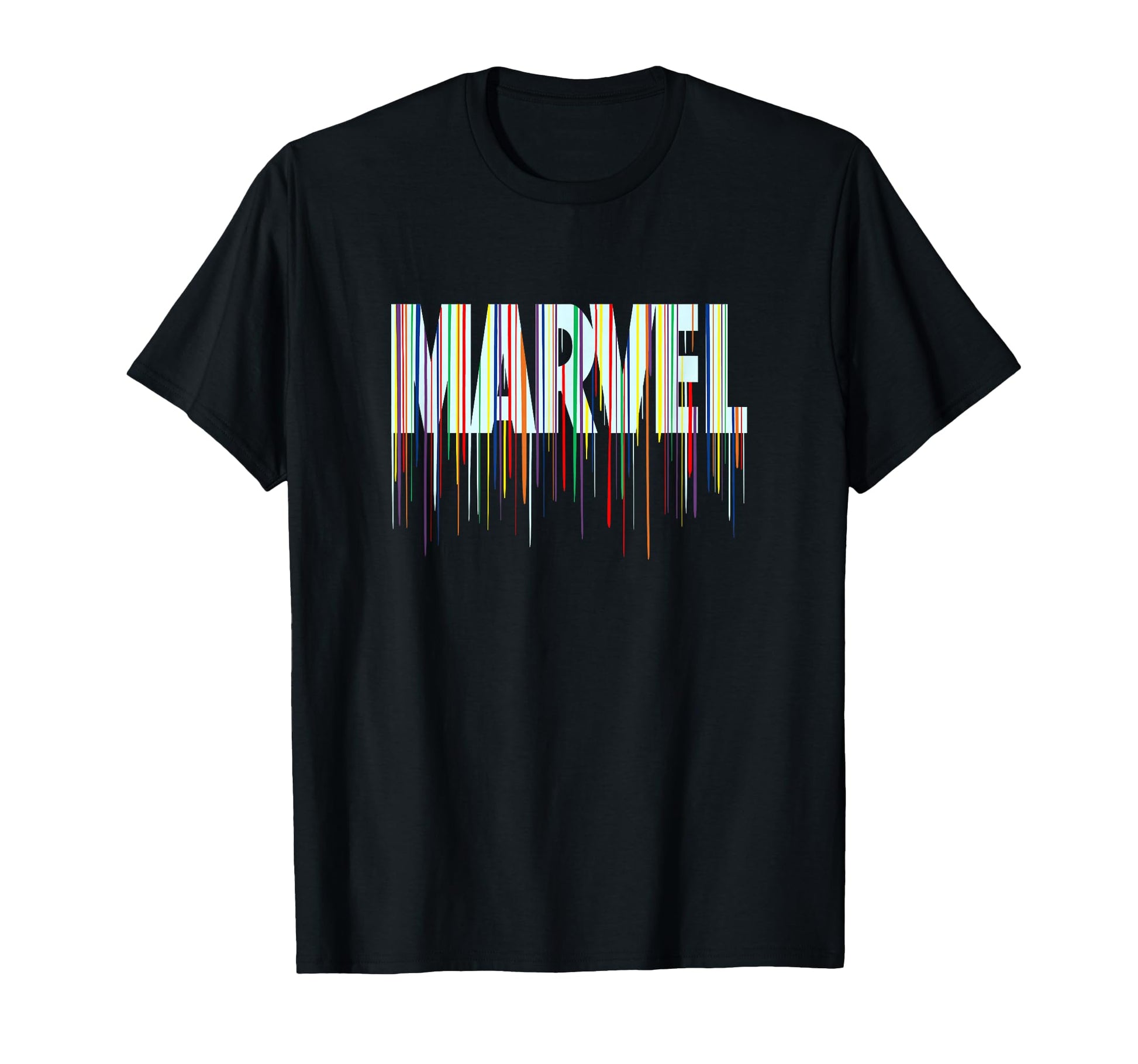 Marvel Comics Rainbow Paint Drip Logo T-Shirt - Graphic Print Unisex - T-Shirt, Sweatshirt, Hoodie