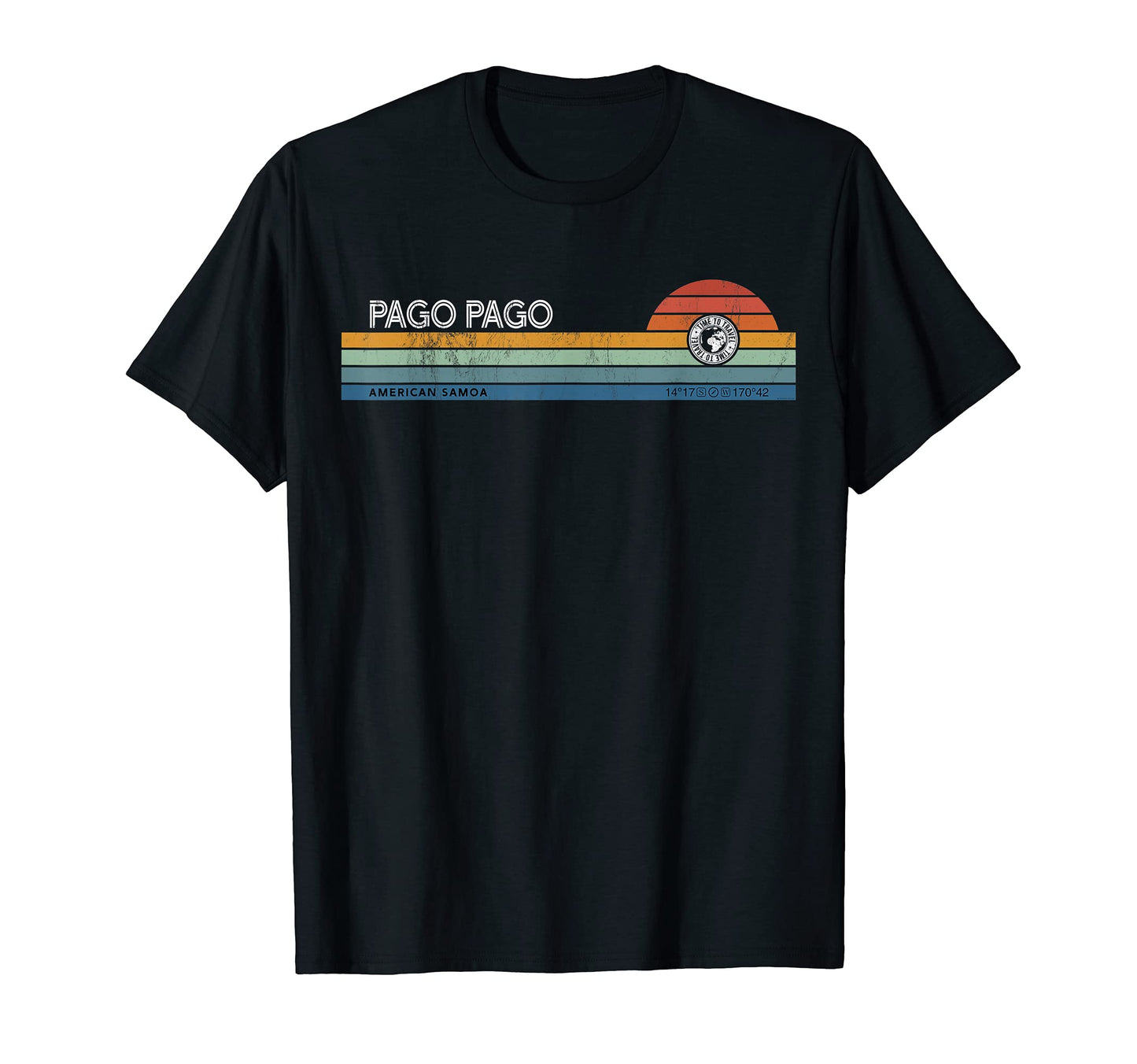 Pago Pago American Samoa Usa America T-Shirt - Minimalist Print for Adults - T-Shirt, Sweatshirt, Hoodie