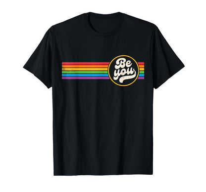 Lgbtq Be You Gay Pride Lgbt Ally T-Shirt - Custom Art Print Men Women - T-Shirt, Sweatshirt, Hoodie