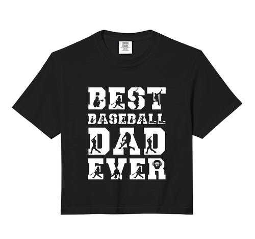 Best Baseball Dad Ever Fathers Day Papa Sweatshirt - Graphic Print Unisex - T-Shirt, Sweatshirt, Hoodie