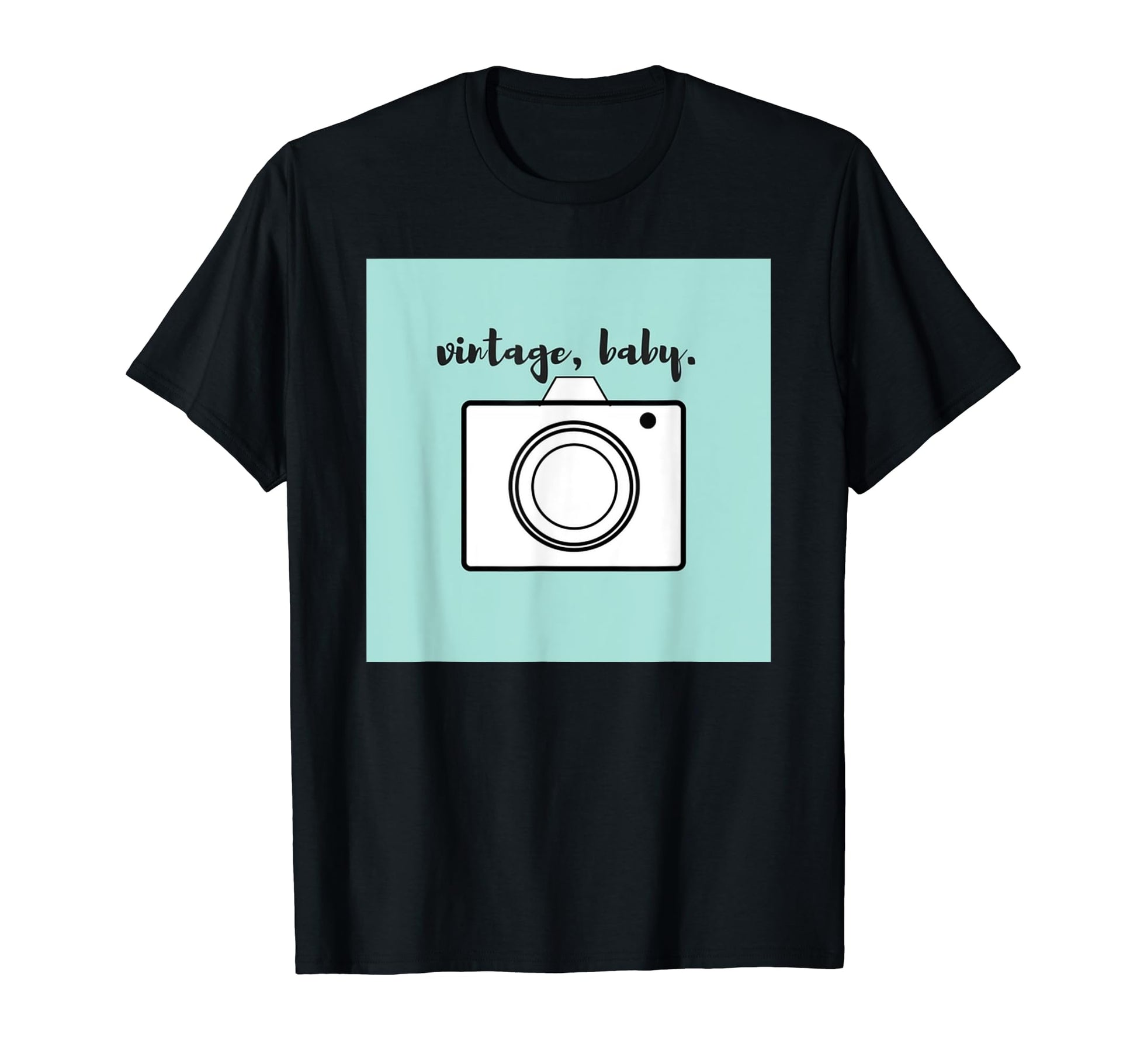 Nostalgic Fun Wine Camera Drinking T-Shirt - Graphic Print Unisex - T-Shirt, Sweatshirt, Hoodie