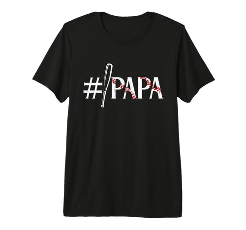 Mens Baseball Papa Life Gifts T-Shirt - Custom Art Print for Adults - T-Shirt, Sweatshirt, Hoodie