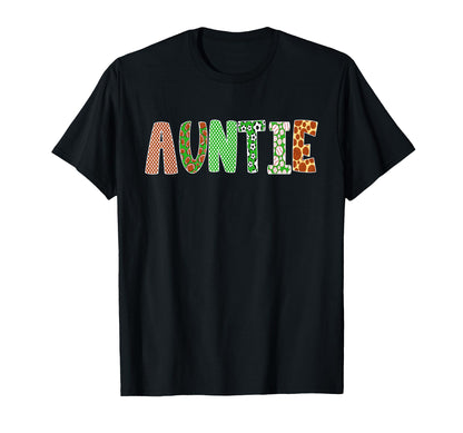 Sports Baller Aunt Auntie Birthday T-Shirt - Minimalist Print Men Women - T-Shirt, Sweatshirt, Hoodie