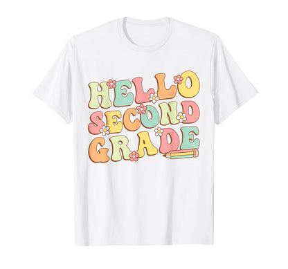 Hello Second Grade Team 2Nd Grade T-Shirt - Streetwear Style Men Women - T-Shirt, Sweatshirt, Hoodie