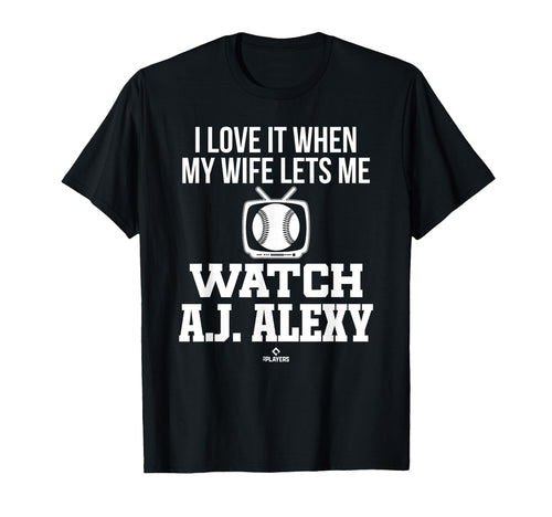 My Wife Lets Me Watch J Alexy T-Shirt - Custom Art Print Men Women - T-Shirt, Sweatshirt, Hoodie