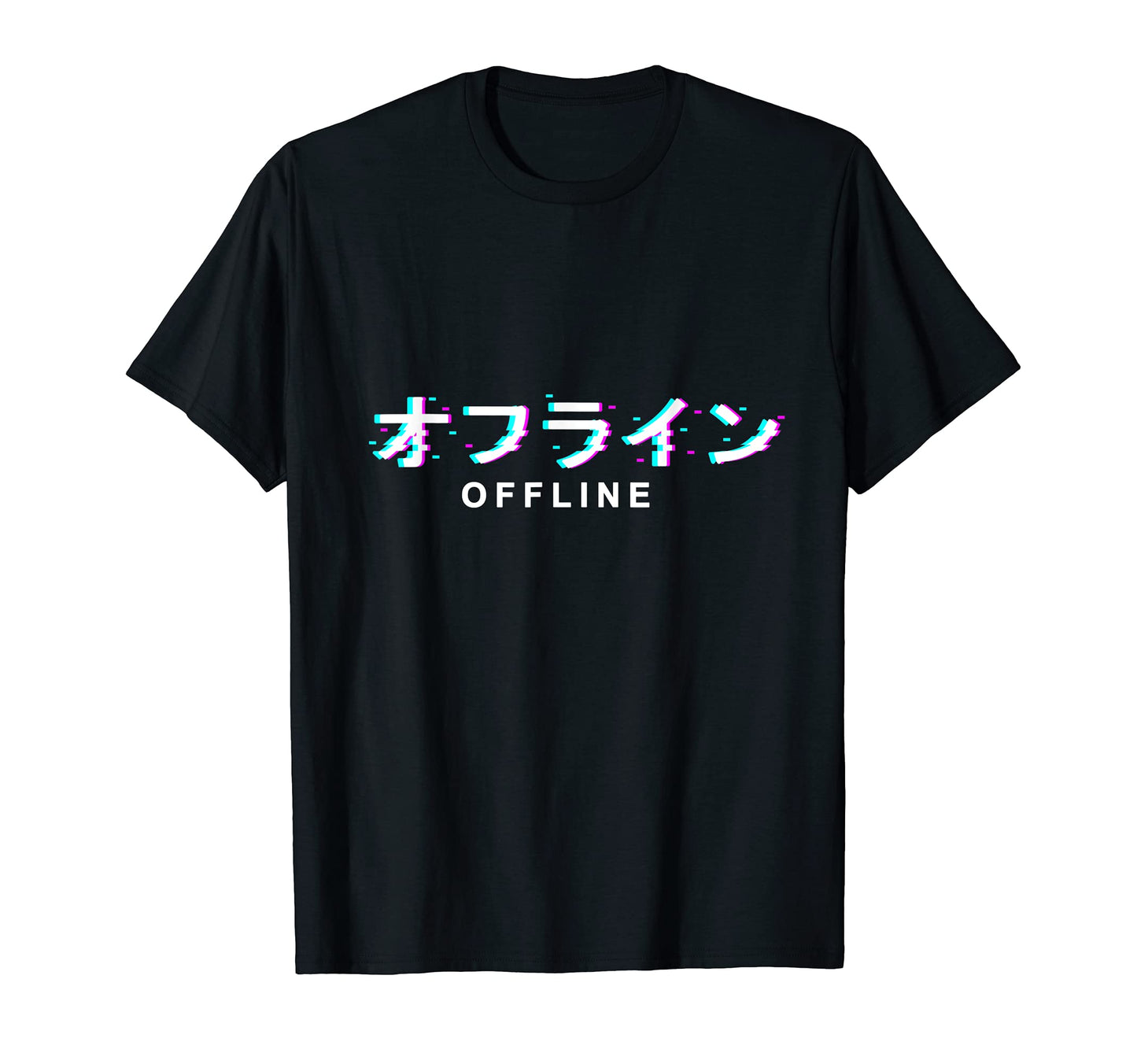 Japanese Offline Vaporwave Synthwave T-Shirt - Novelty Apparel Men Women - T-Shirt, Sweatshirt, Hoodie