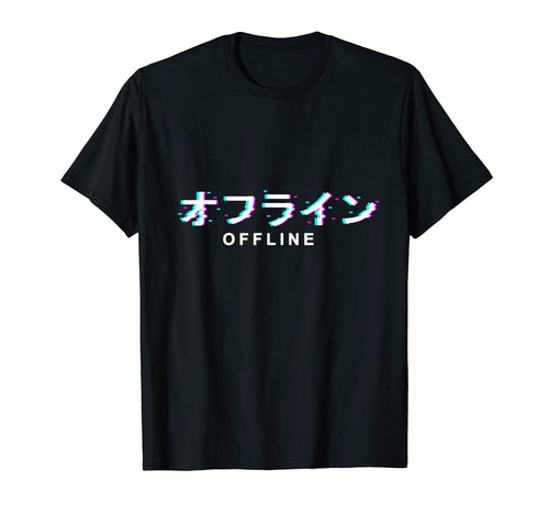 Japanese Offline Vaporwave Synthwave T-Shirt - Novelty Apparel Men Women - T-Shirt, Sweatshirt, Hoodie