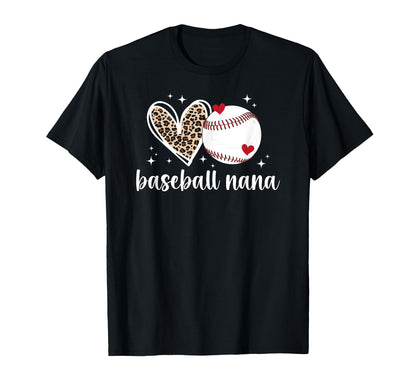 Baseball Nana Baseball Player Nana T-Shirt - Fun Novelty Design Men Women - T-Shirt, Sweatshirt, Hoodie