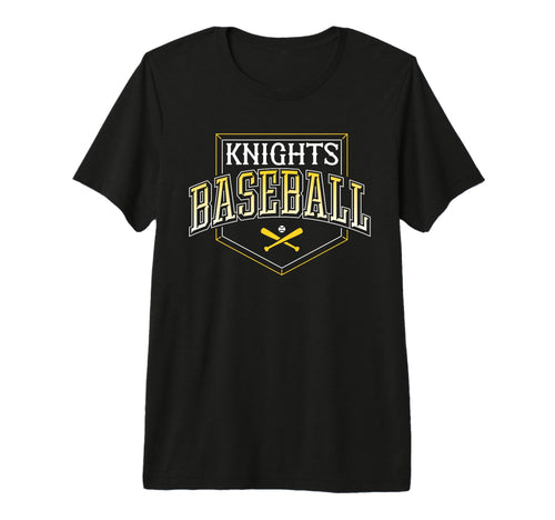 Knights Baseball Mom Game Day Mascot T-Shirt - Streetwear Style Men Women - T-Shirt, Sweatshirt, Hoodie