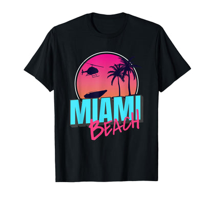 Welcome To Miami Beach Florida T-Shirt - Casual Everyday Wear for Adults - T-Shirt, Sweatshirt, Hoodie