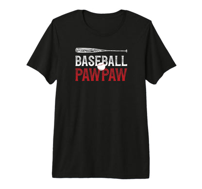 Mens Baseball Pawpaw Proud Grandpa T-Shirt - Aesthetic Graphic Unisex - T-Shirt, Sweatshirt, Hoodie