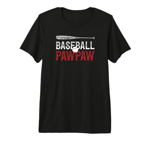 Mens Baseball Pawpaw Proud Grandpa T-Shirt - Aesthetic Graphic Unisex - T-Shirt, Sweatshirt, Hoodie