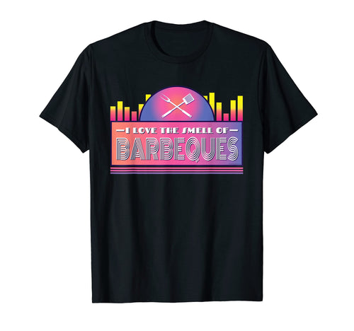 I Love Smell Bbq Funny Vaporwave T-Shirt - Aesthetic Graphic Men Women - T-Shirt, Sweatshirt, Hoodie