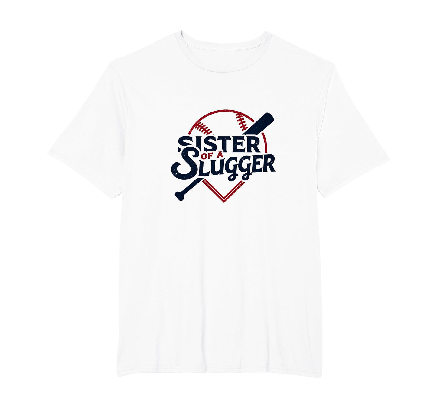 Baseball Sister Sister Slugger Sports T-Shirt - Novelty Apparel Men Women - T-Shirt, Sweatshirt, Hoodie
