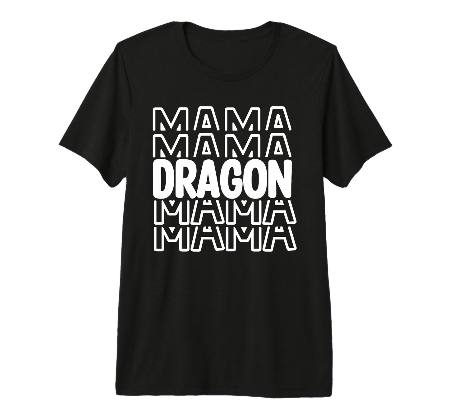 Dragon Mama School Mascot Mom Parent T-Shirt - Novelty Apparel Men Women - T-Shirt, Sweatshirt, Hoodie