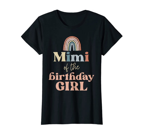 Womens Mimi Birthday Boho Rainbow Party T-Shirt - Graphic Print Unisex - T-Shirt, Sweatshirt, Hoodie