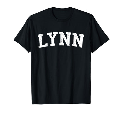 Lynn Ma Distressed White Varsity T-Shirt - Unique Graphic Unisex - T-Shirt, Sweatshirt, Hoodie