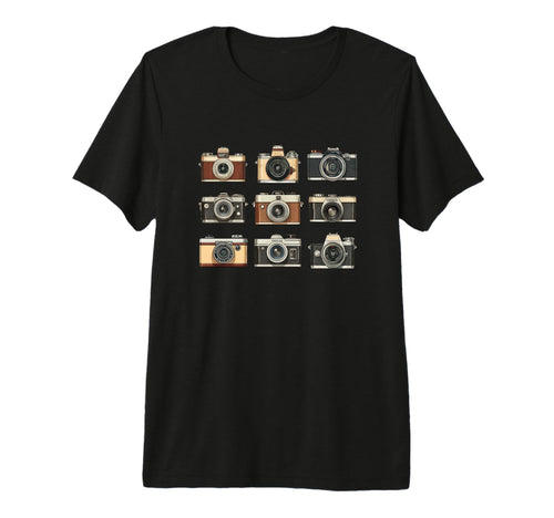 Camera Photography Tri Blend T-Shirt - Trendy Graphic Men Women - T-Shirt, Sweatshirt, Hoodie