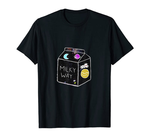 Anime Milky Way Milk Cartoon T-Shirt - Custom Art Print Men Women - T-Shirt, Sweatshirt, Hoodie