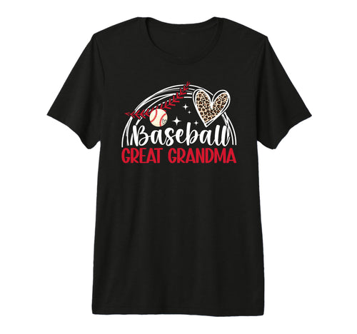 Baseball Great Grandma Baseball Player T-Shirt - Graphic Print Men Women - T-Shirt, Sweatshirt, Hoodie