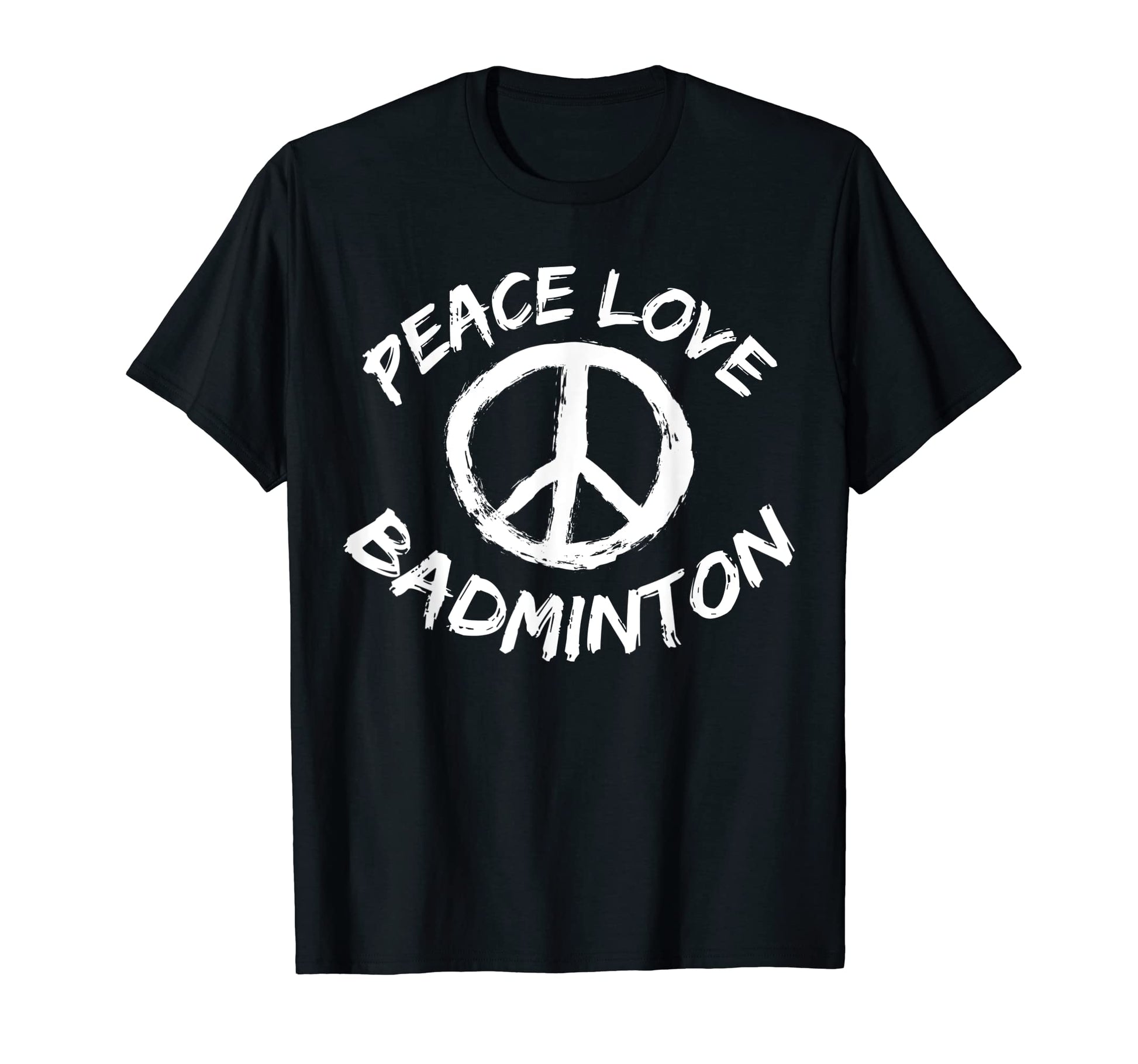 Peace Love Shuttlecock Outfit Peace T-Shirt - Unique Graphic Men Women - T-Shirt, Sweatshirt, Hoodie