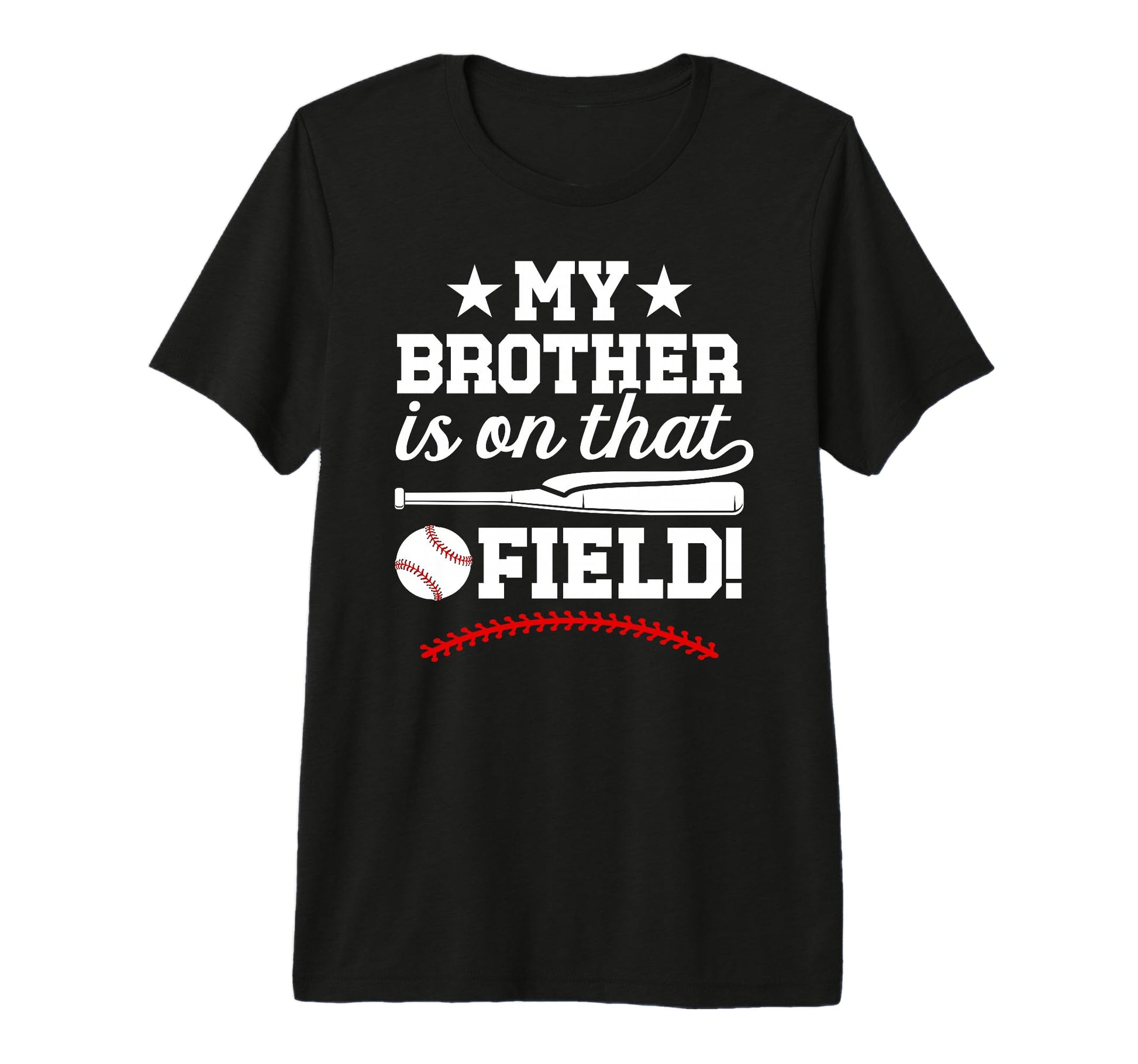 That Field Baseball Brother Baseball T-Shirt - Trendy Graphic for Adults - T-Shirt, Sweatshirt, Hoodie
