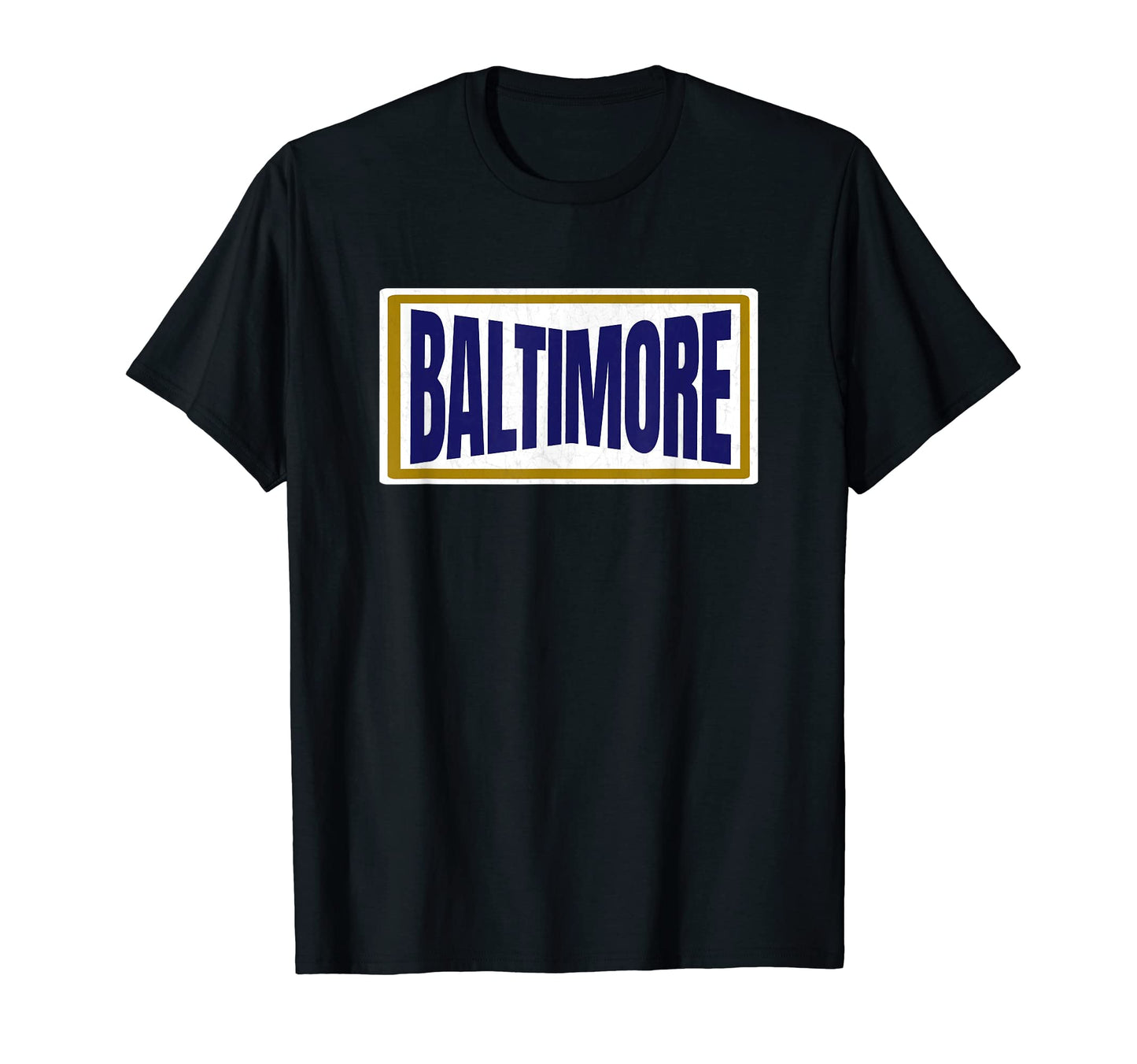 Baltimore Purple Striped Baltimore Md T-Shirt - Minimalist Print for Adults - T-Shirt, Sweatshirt, Hoodie