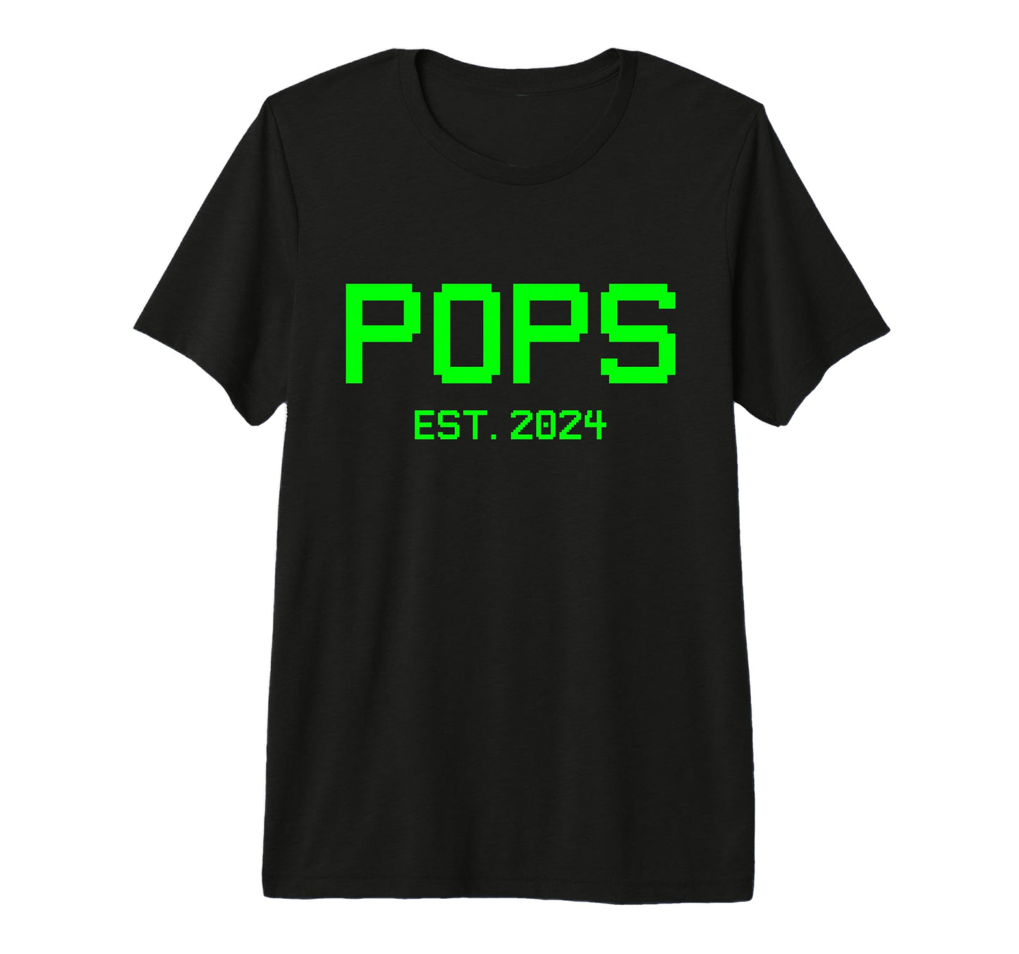 Pops Est 2024 Gamer Pops 2024 New Gamer T-Shirt - Trendy Graphic Unisex - T-Shirt, Sweatshirt, Hoodie