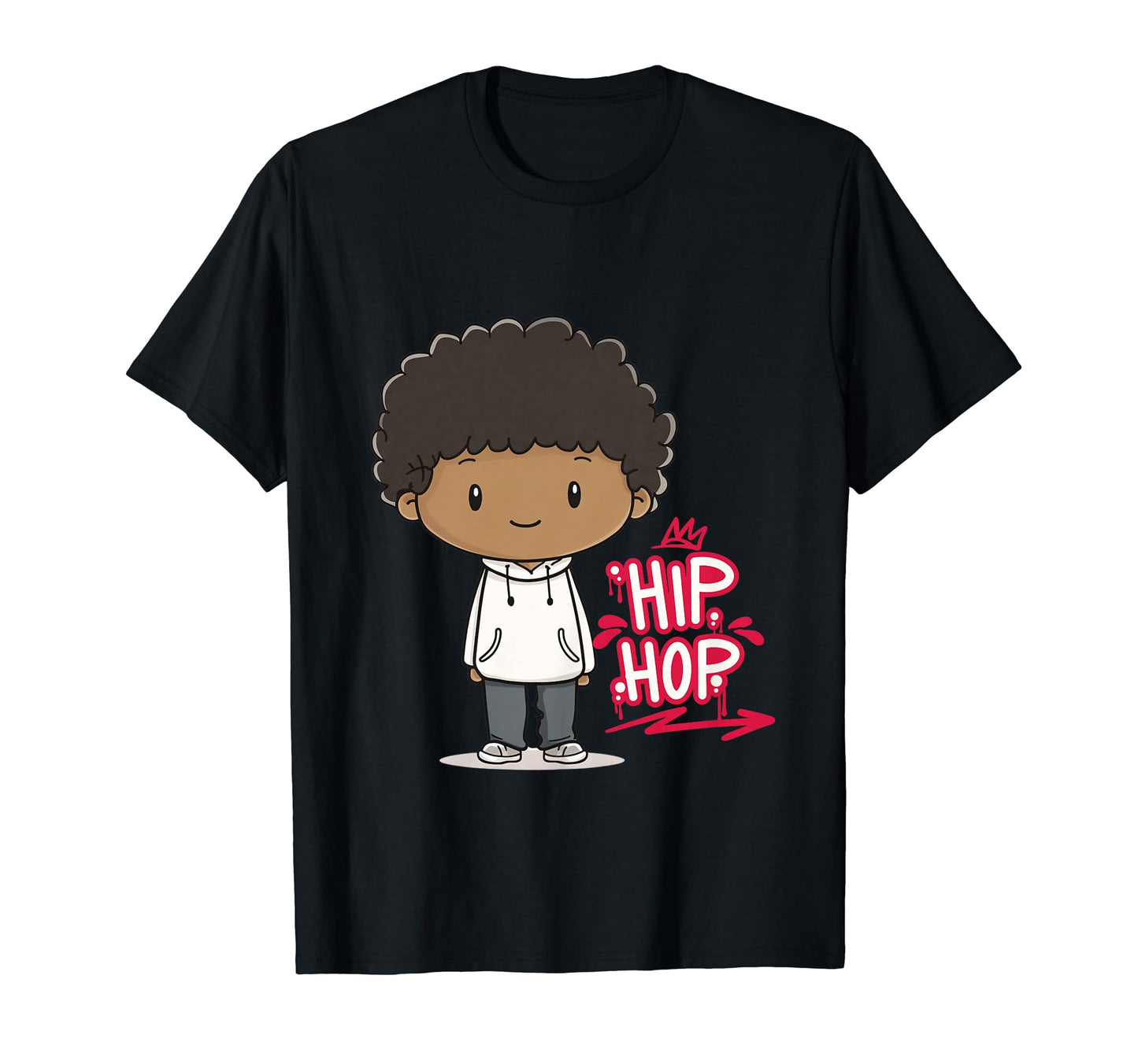 Hip Hop Raised Rap Music Old School T-Shirt - Unique Graphic Men Women - T-Shirt, Sweatshirt, Hoodie