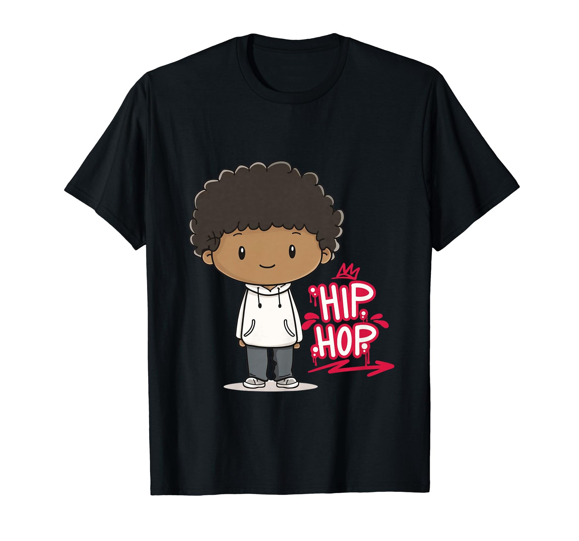 Hip Hop Raised Rap Music Old School T-Shirt - Unique Graphic Men Women - T-Shirt, Sweatshirt, Hoodie