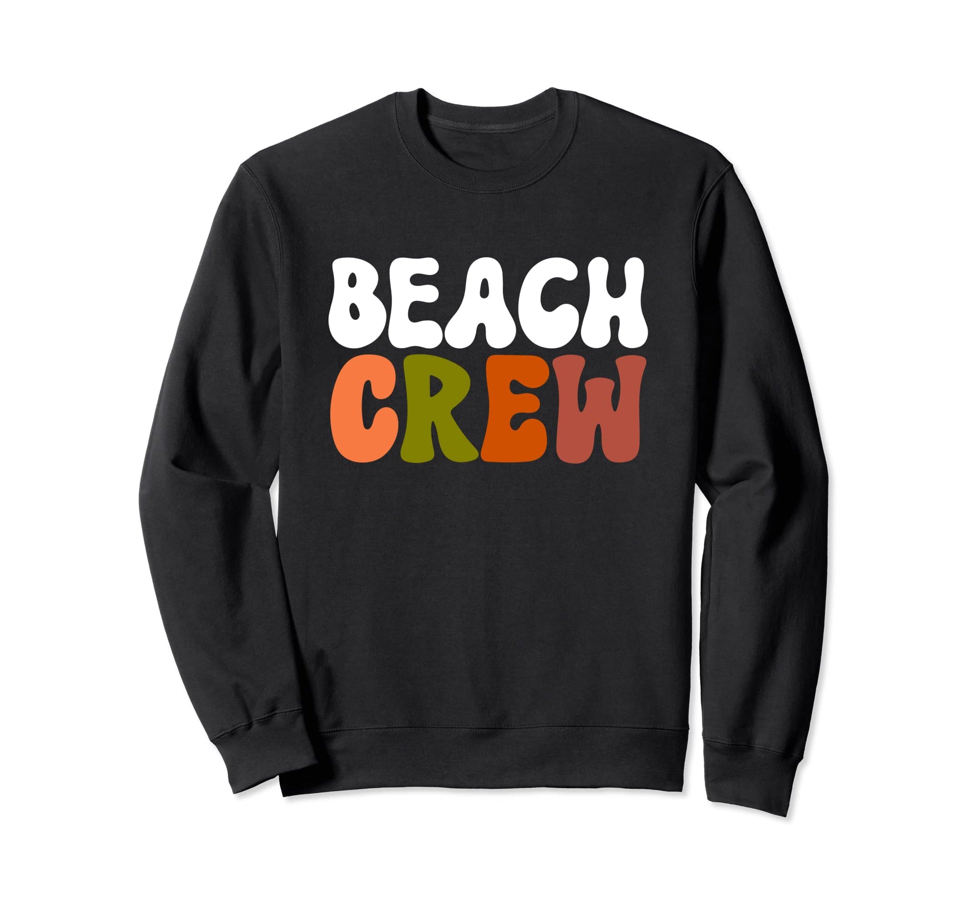 Beach Crew Team Matching Boho Sweatshirt - Fun Novelty Design for Adults - T-Shirt, Sweatshirt, Hoodie