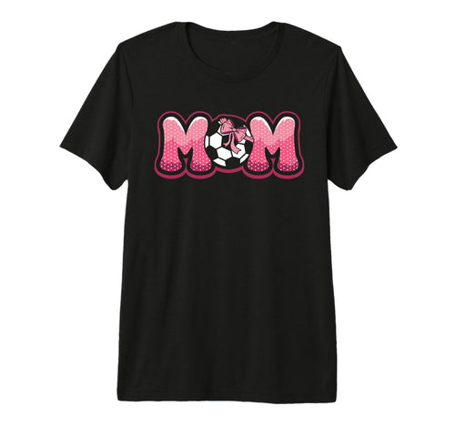 Soccer Mom Coquette Bow Game Day Mama T-Shirt - Novelty Apparel Unisex - T-Shirt, Sweatshirt, Hoodie