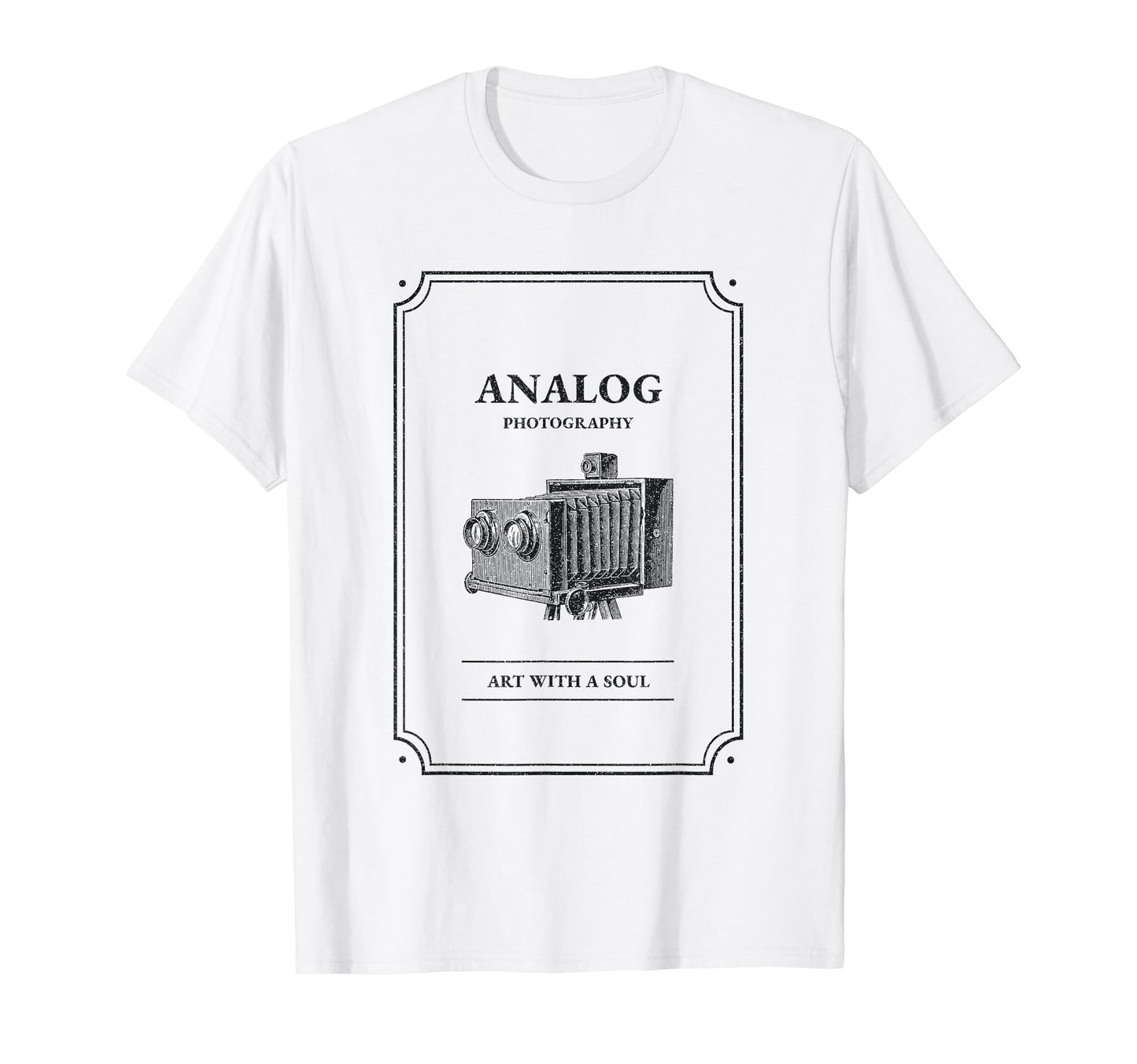 Analog Photography Art Soul Camera T-Shirt - Novelty Apparel for Adults - T-Shirt, Sweatshirt, Hoodie