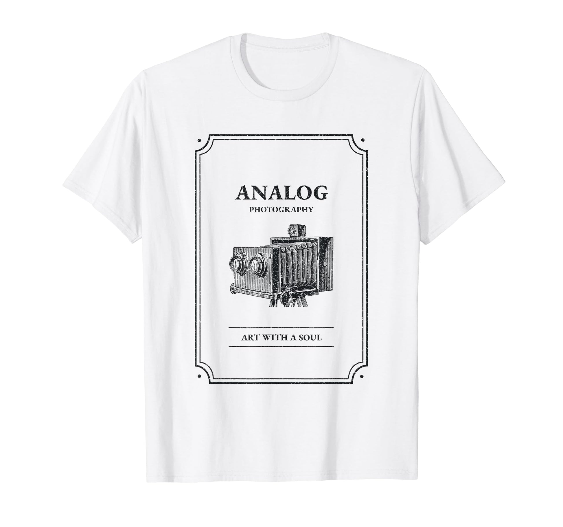 Analog Photography Art Soul Camera T-Shirt - Novelty Apparel for Adults - T-Shirt, Sweatshirt, Hoodie