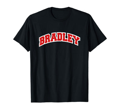 Bradley Illinois Varsity T-Shirt - Trendy Graphic Unisex - T-Shirt, Sweatshirt, Hoodie
