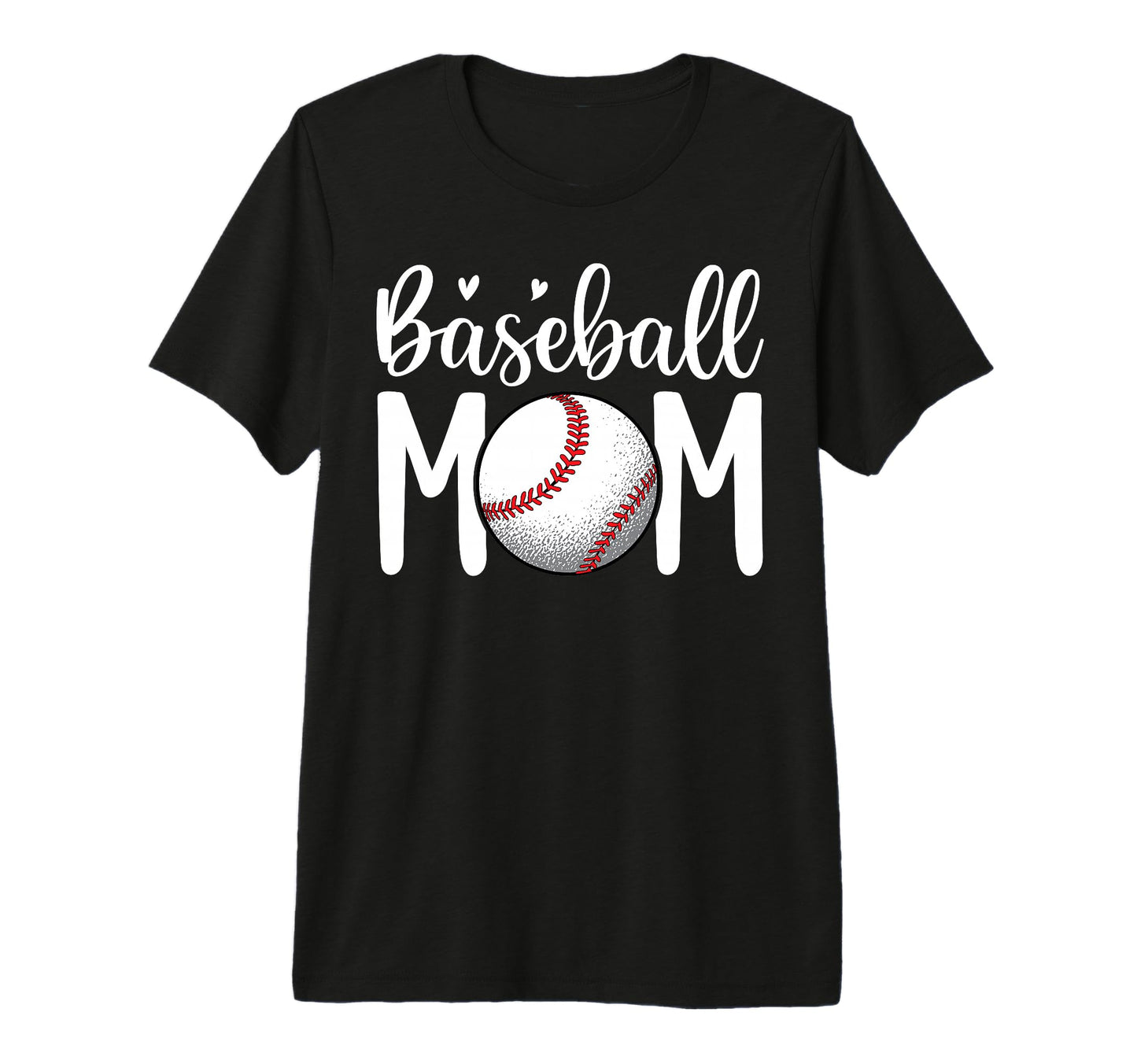 Baseball Mom Baseball Lover Mothers T-Shirt - Minimalist Print Men Women - T-Shirt, Sweatshirt, Hoodie