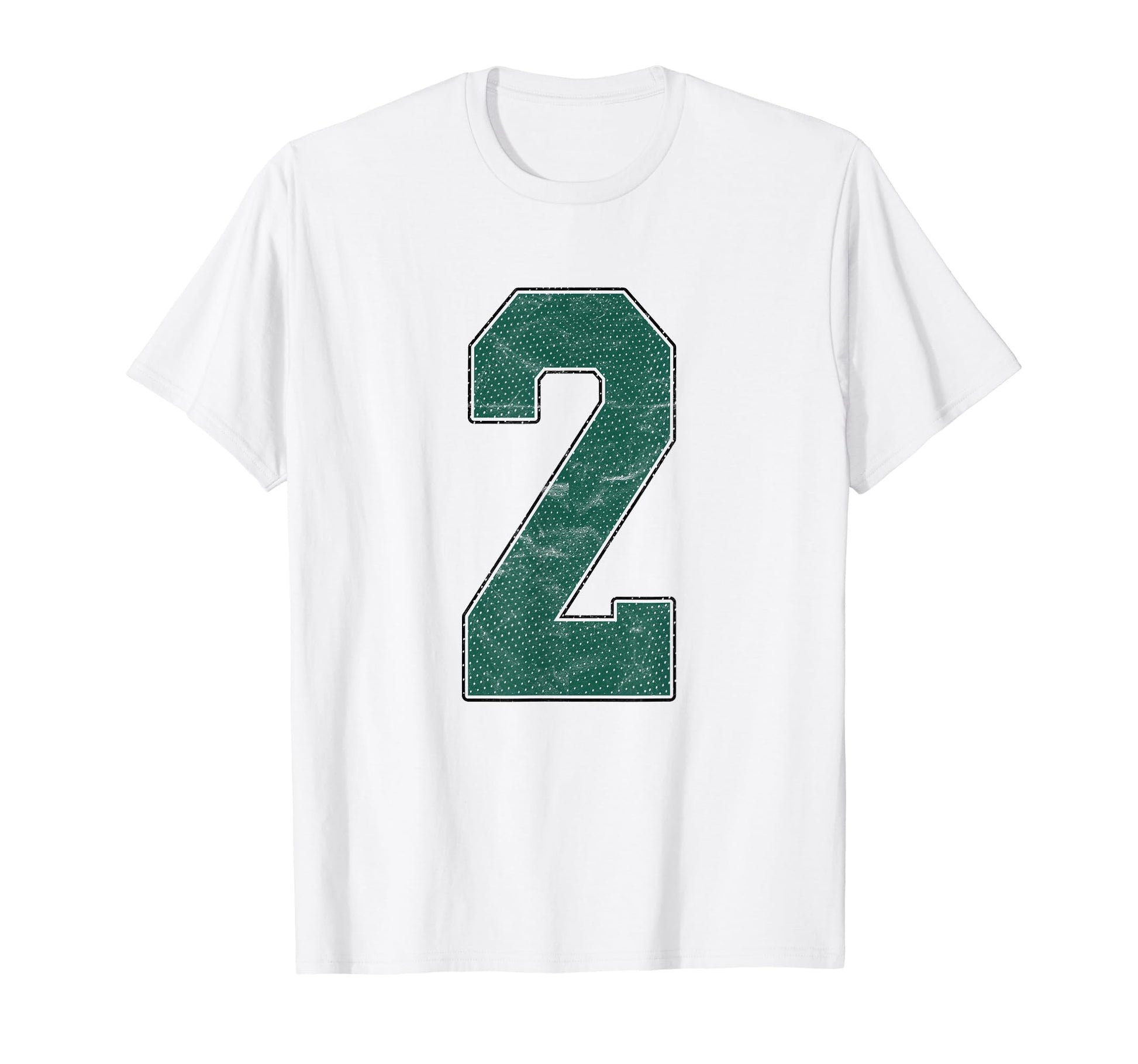 Number 2 Numbered Uniform Sports T-Shirt - Casual Everyday Wear for Adults - T-Shirt, Sweatshirt, Hoodie