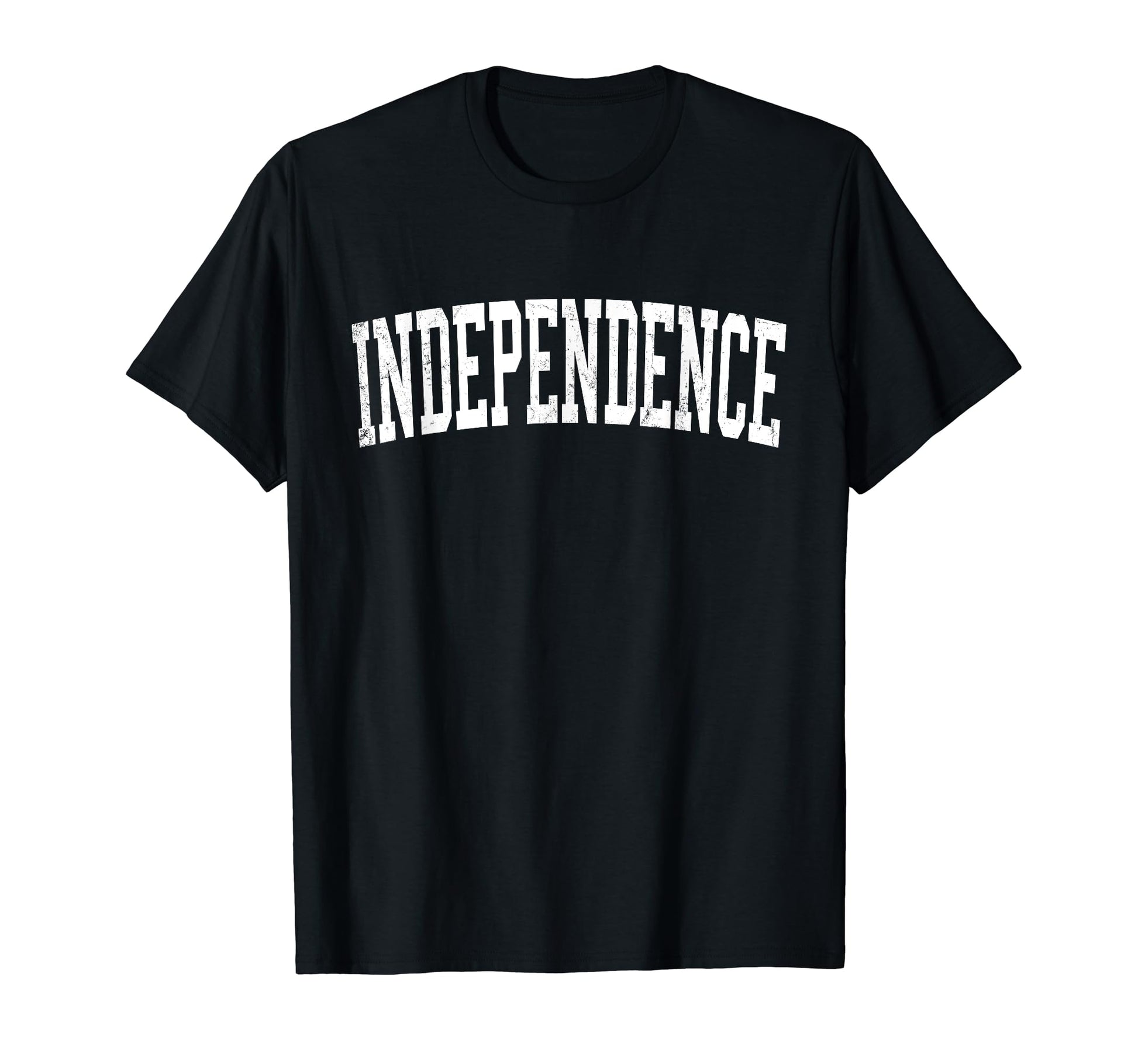 Independence Mo Distressed White T-Shirt - Fun Novelty Design Men Women - T-Shirt, Sweatshirt, Hoodie