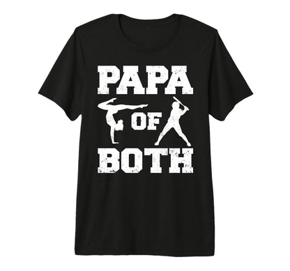 Mens Papa Both Funny Baseball And T-Shirt - Aesthetic Graphic Men Women - T-Shirt, Sweatshirt, Hoodie