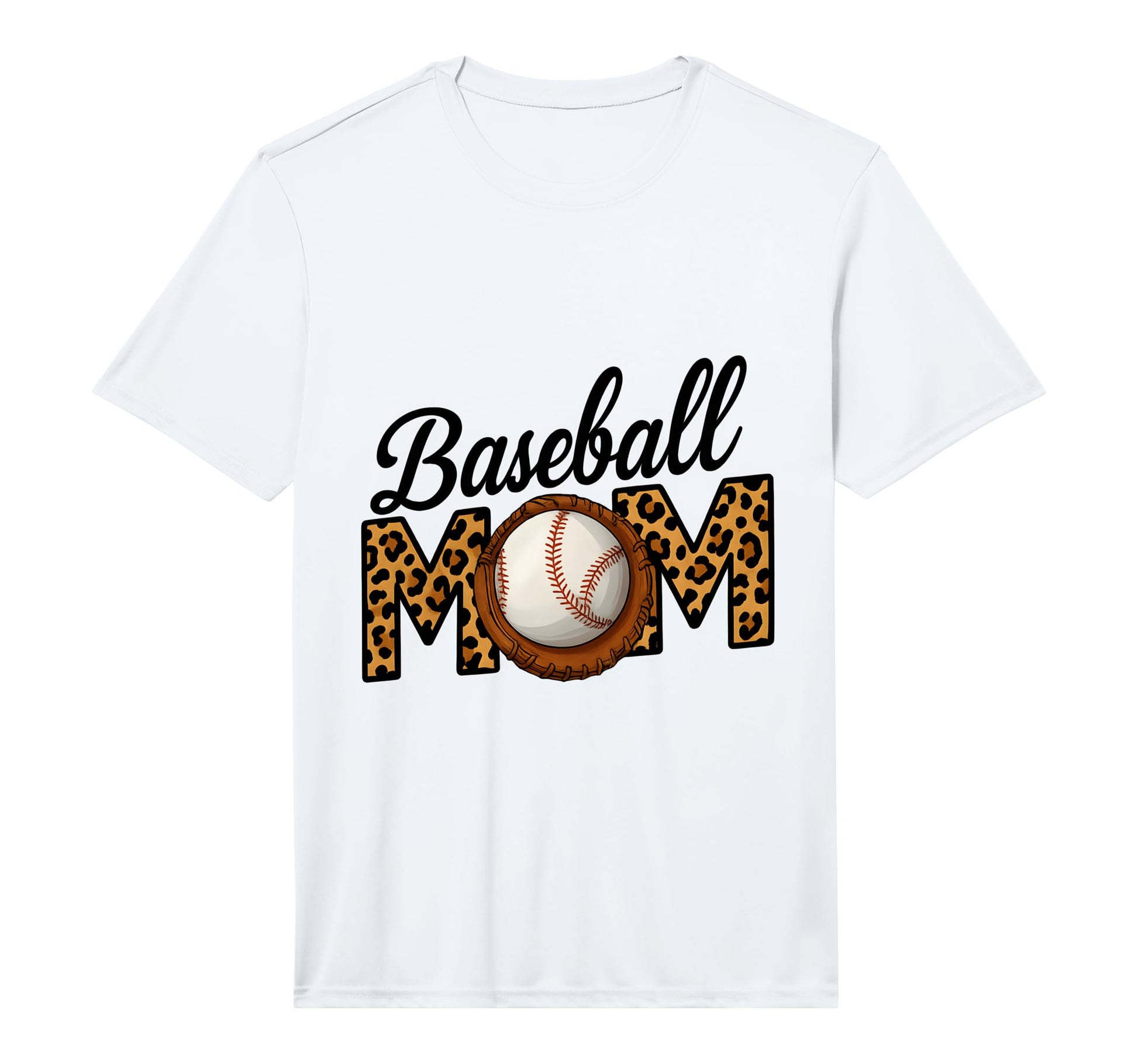 Mens Baseball Mom Mothers Day Performance T-Shirt - Minimalist Print Unisex - T-Shirt, Sweatshirt, Hoodie