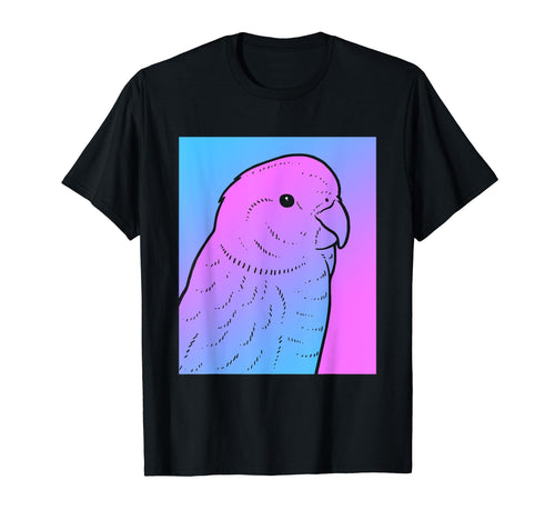 Vaporwave Parakeet Aesthetic Pastel T-Shirt - Aesthetic Graphic Unisex - T-Shirt, Sweatshirt, Hoodie