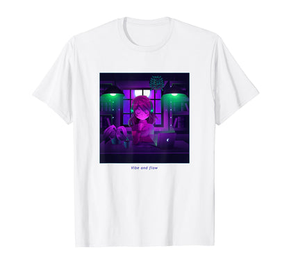 Lofi Chill 90S Anime Pastel Vaporwave T-Shirt - Graphic Print Men Women - T-Shirt, Sweatshirt, Hoodie
