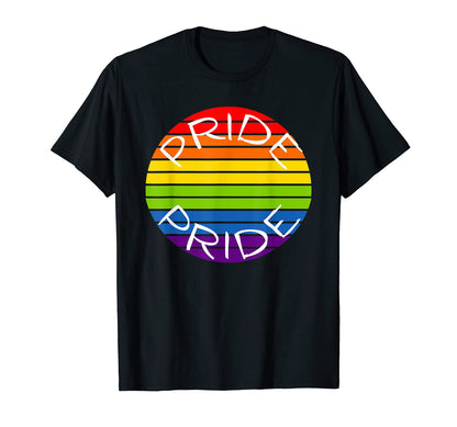 Pride Gay Lgbt Month Ally Rainbow Equal T-Shirt - Unique Graphic Unisex - T-Shirt, Sweatshirt, Hoodie