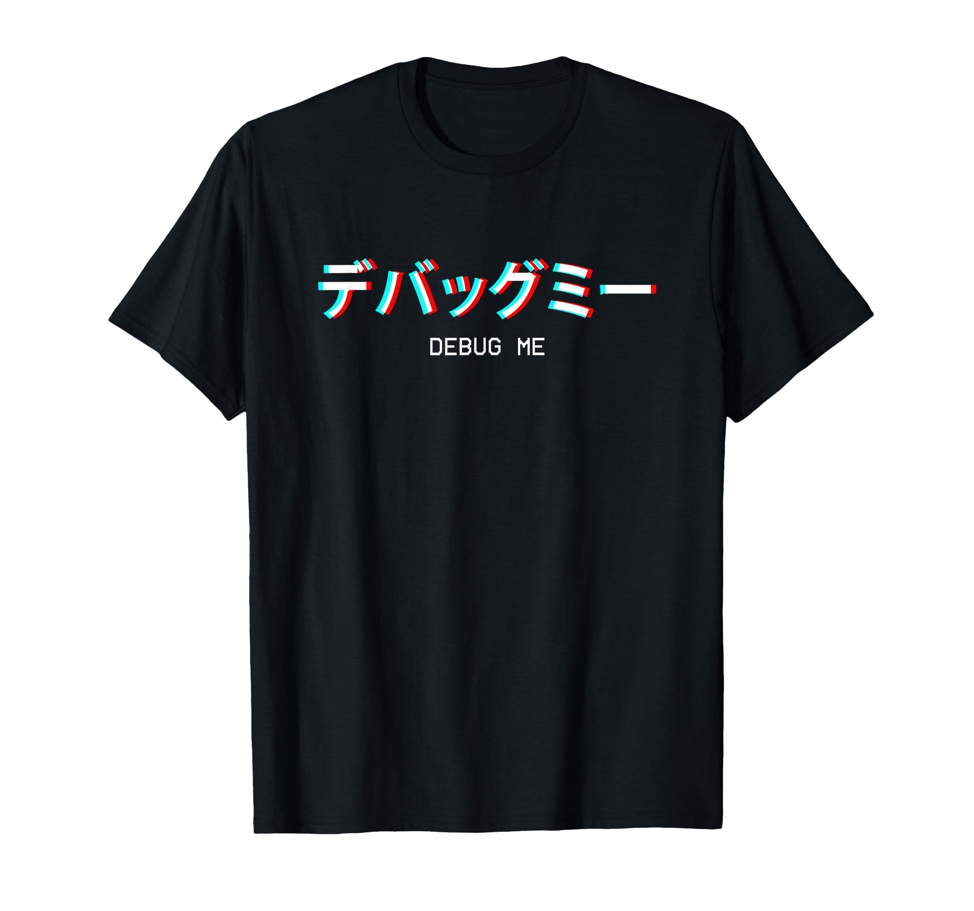 Debug Me Japanese Vaporwave Aesthetic T-Shirt - Minimalist Print Men Women - T-Shirt, Sweatshirt, Hoodie