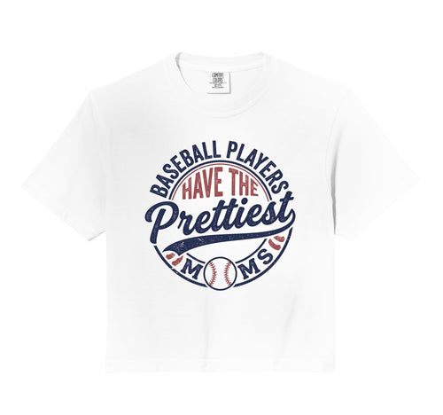 Baseball Players Have Prettiest Moms Hoodie - Graphic Print Men Women - T-Shirt, Sweatshirt, Hoodie