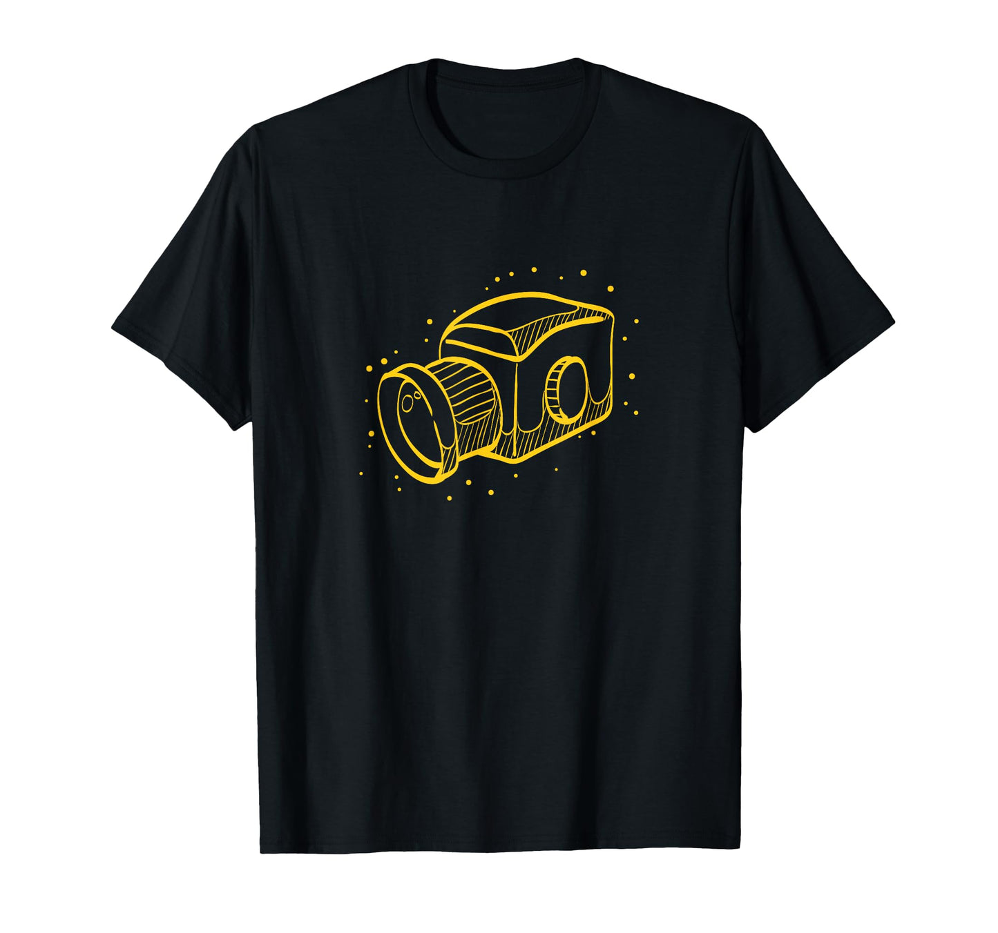 Photography Lovers Camera T-Shirt - Custom Art Print for Adults - T-Shirt, Sweatshirt, Hoodie