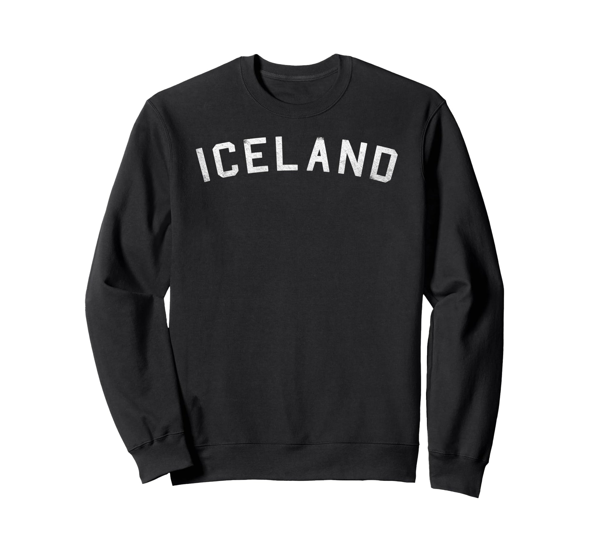 Varsity Iceland Sweatshirt - Custom Art Print Unisex - T-Shirt, Sweatshirt, Hoodie