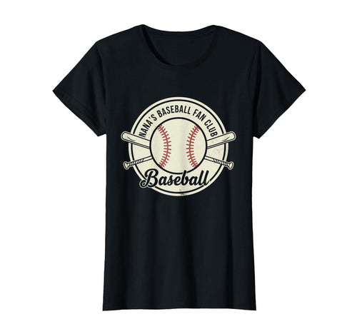 Womens Nana Baseball Fan Club Grandma T-Shirt - Graphic Print Unisex - T-Shirt, Sweatshirt, Hoodie