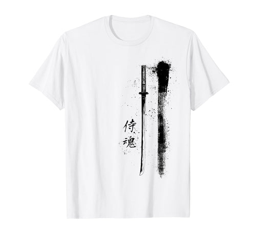 Samurai Katana Japanese Vibes Vaporwave T-Shirt - Trendy Graphic Men Women - T-Shirt, Sweatshirt, Hoodie
