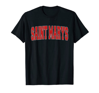 Saint Marys Oh Ohio Varsity Usa T-Shirt - Custom Art Print for Adults - T-Shirt, Sweatshirt, Hoodie